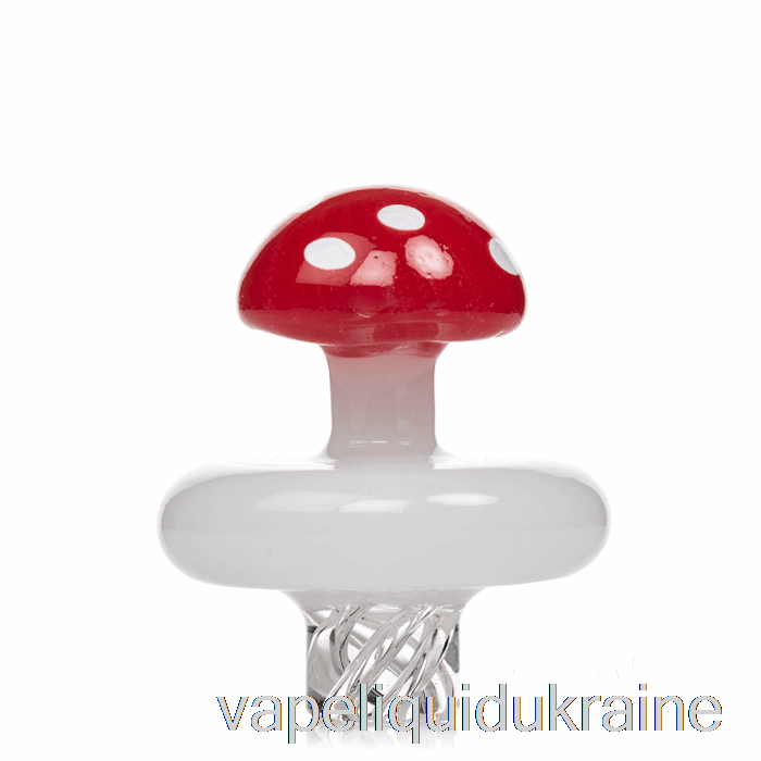 Vape Liquid Ukraine MJ Arsenal MUSHROOM SPINNER Carb Cap Red White